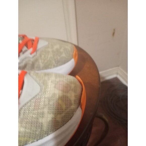 Nike LeBron 19 XIX GS 6Y Fast Food Basketball Shoes Sneakers Orange DD0418-001 - Picture 2 of 16